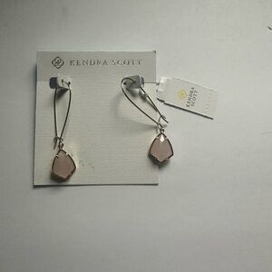 Kendra Scott Blush Geometric Earrings